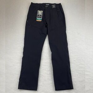 Craghoppers Kiwi Pro Trousers Black Size 34 Outdoor Hiking Pants NWT